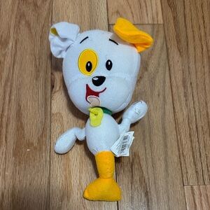 Bubble Puppy from Bubble Guppies White and Yellow Cartoon Plush Toy